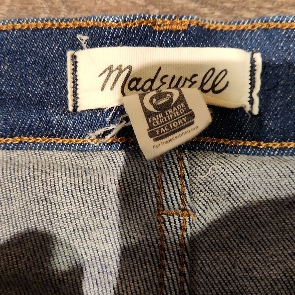 ❤️ MADEWELL MID-RISE STOVEPIPE  JEANS, 10 (30) - Picture 10 of 14